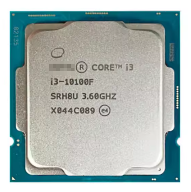 For Core I3-10100F CPU 3.6GHz 14-Core LGA1200 Desktop Processor with 3MB L2 Cache and 6MB L3 Cache