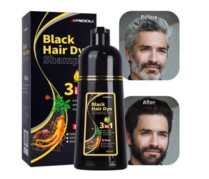 Champú para oscurecer el cabello a base de hierbas MEIDU - Product Image 1