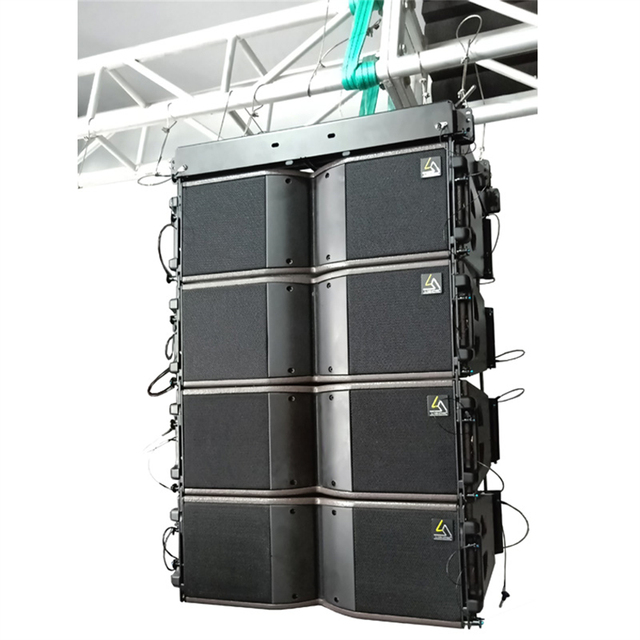 Outdoor L-Solution K208-A Professional Line Array Speakers with 500W/2000W Output Power and Plywood Shell for Sale