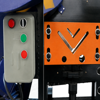 Machine de découpe électrique à commande facile, angle de coupe 90°, largeur de coupe 100 mm pour matériaux angulaires, moteur 3 kW