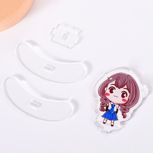 [Diseño Personalizado] Soporte de Escritorio Acrílico Transparente de Doble Capa con Forma Especial para Fotos, con Personajes de Anime y Música Rock - Product Image 4
