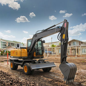 Vendita calda <span class=keywords><strong>Mini</strong></span> idraulico ruota escavatore 8ton modello economico disponibile per la vendita - Product Image 2