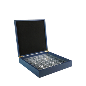 Kẹo Đầy Màu Sắc Bao Bì Sang Trọng Sô Cô La/Kẹo Quà Tặng Đóng Gói Hộp Gỗ <span class=keywords><strong>Balsa</strong></span> Hộp Quà Tặng Bằng Gỗ - Product Image 2