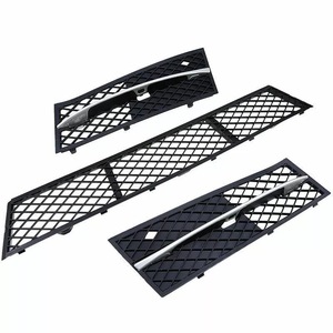 Rejilla de Luz Antiniebla Delantera para BMW Serie 5 F10 F18, Rejilla Inferior de Ventilación, Bisel de Plástico ABS, 2011-2013 - Product Image 1