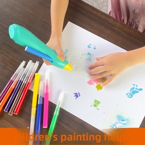 <span class=keywords><strong>Crayon</strong></span> rotatif électrique pour enfants, stylo de <span class=keywords><strong>dessin</strong></span> lavable et sûr, sans aiguiseur, stylo de peinture pour tout-petits, jouet éducatif précoce, vente en gros - Product Image 3