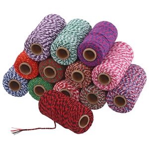50M Macrame Dây Dây 2Mm Cotton Sợi Xe Chủ Đề Chuỗi Cho Crochet Đan Tự Làm May Handmade Tường Treo Bohemia Đám Cưới - Product Image 6