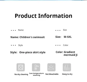 <span class=keywords><strong>Maillot</strong></span> de <span class=keywords><strong>bain</strong></span> une pièce <span class=keywords><strong>anti</strong></span>-<span class=keywords><strong>UV</strong></span> pour filles, licorne d'été, princesse - Product Image 6