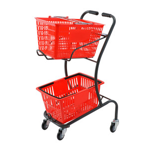 รถเข็นช้อปปิ้งในซูเปอร์มาร์เก็ตร้านค้าส่งตรงจากโรงงานใน Guan River - Product Image 3