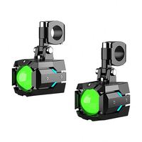 Lampu Proyektor Strobo Eksternal Motor ShiLan M1-002 60W DC 12V Tahan Air 6000LM LED Kecerahan Tinggi