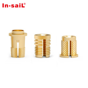 <span class=keywords><strong>Brass</strong></span> thép không gỉ có khía chèn hạt <span class=keywords><strong>s</strong></span>ưởi ấm staking Tự Khai thác đúc trong Báo Chí lạnh trong cho các bộ phận nhựa - Product Image 3