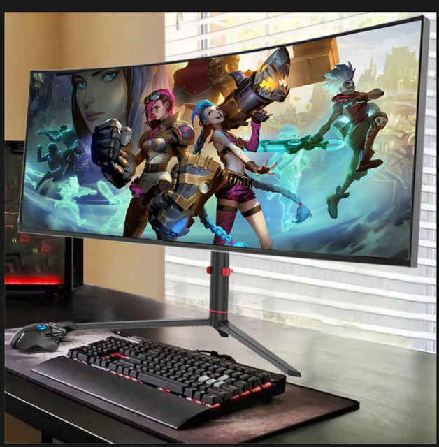 Factory 34" LED Gaming Monitor 144Hz 10bit 21:9 1ms Response IPS-Black Panel HDR400