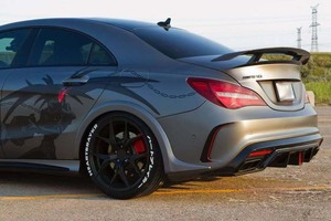 Cheshang Nouveau style PAK Aileron arrière en fibre de carbone de haute qualité pour Mercedes-Benz Classe <span class=keywords><strong>CLA</strong></span> W117 <span class=keywords><strong>A250</strong></span> A45 CLA180 - Product Image 5