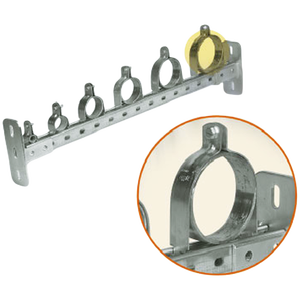 Collarín de Enclavamiento para Perfiles 41, Abrazaderas para Tubos de 1 1/2\" - Product Image 1