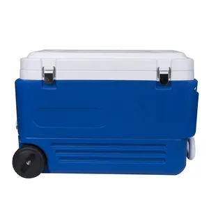 GiNT Hot Selling 60L Cooler Box Competitive Price Waterproof Picnic Cooler Box For Outdoor Sports With Wheels