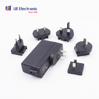 Adaptateur secteur OEM ODM 15W 18W 25W 36W 5V 9V 1A, prise murale AC DC, alimentation à découpage pour CCTV, Wifi, laboratoire