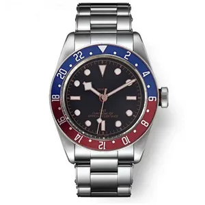 <span class=keywords><strong>Orologio</strong></span> <span class=keywords><strong>da</strong></span> <span class=keywords><strong>Polso</strong></span> Meccanico Ispirato al <span class=keywords><strong>Vintage</strong></span>, Bicolore, Luminoso, Resistente ai Graffi e Impermeabile per Uomo - Product Image 4