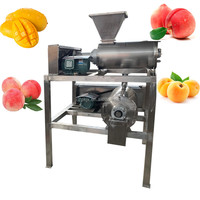 Tamarinde Pulper Mango En Pulpmachine Professionele Automatische Schilfers