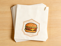 Boîte à hamburger en papier avec logo personnalisé, pour poulet frit, nuggets, sandwichs, frites, emballage de hamburger imprimé en gros