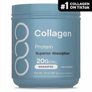 Poudre de collagène protéique bio-peptides à vente chaude, sans saveur, pour la santé de la peau, des cheveux et des ongles, 567g - Product Image 4