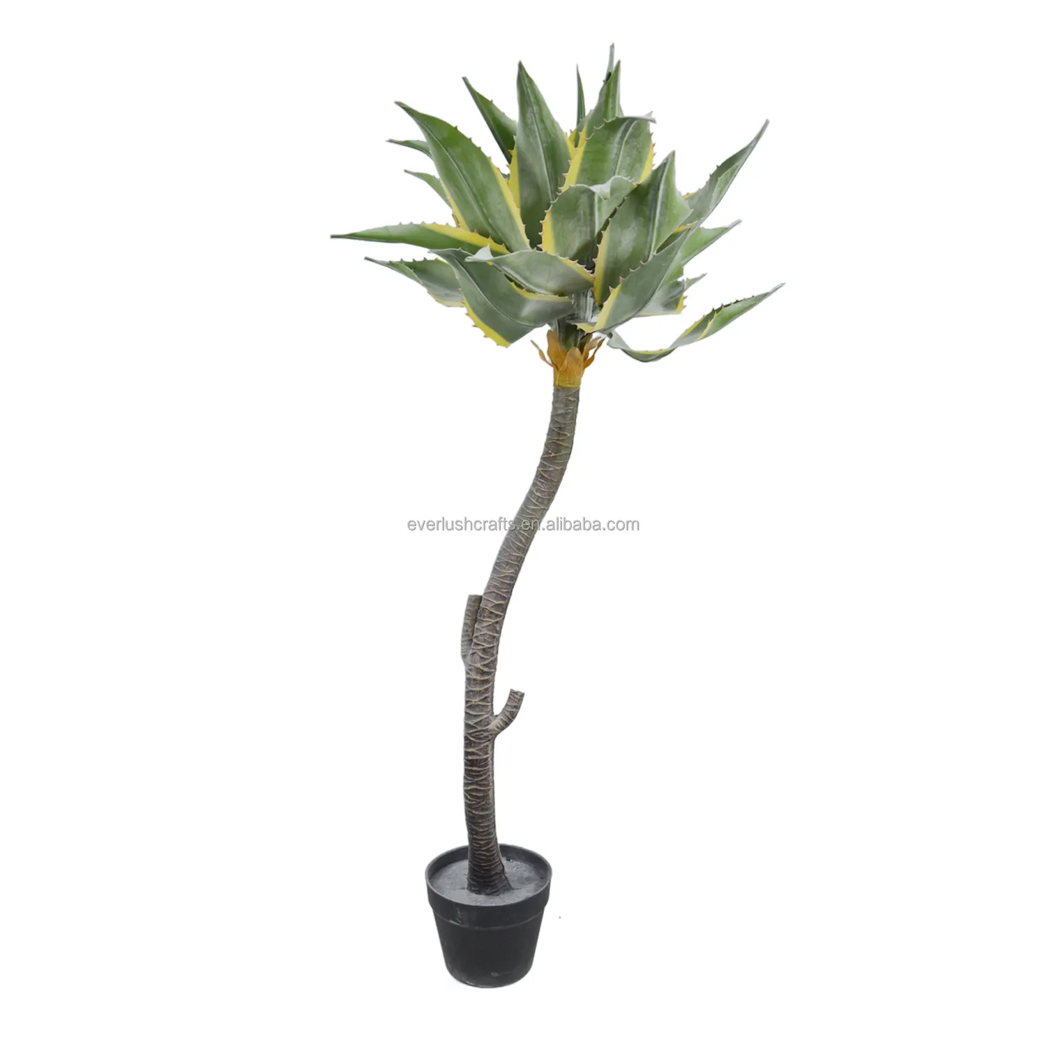 Chất lượng cao ODM,OEM nhân tạo nhựa/PE mô phỏng 120cm faked cây bonsai trang trí agave nhà máy cho phòng khách nhà bếp