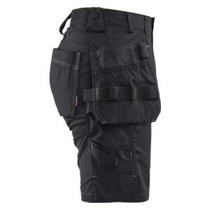 BLAKLADER - 713318329900C34 Women’s Craftsman shorts <b>stretch</b> <b>Black</b> - EAN 7330509926017 <b>WORK</b> <b>TROUSERS</b> <b>WORK</b> SHORTS - Product Image 4