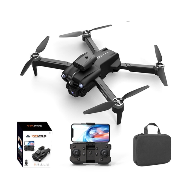 YP1 Pro Drone HD Intelligent Obstacle Avoidance 10 Minutes Fly Big Battery 3D Aerial Dual Camera Brushless Motor Drone