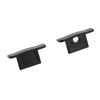 Profilé en aluminium LED encastré de qualité supérieure, résistant aux taches, avec film protecteur, pour façade de hall