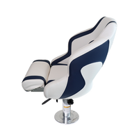 Siège de capitaine de bateau populaire en cuir PU imperméable pour bateaux et yachts