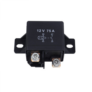 Погрузчик-экскаватор 75A12V Стартовое реле 0332002168 запуска реле предварительного нагрева сельскохозяйственного трактора - Product Image 1