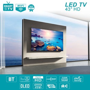 WINNING <span class=keywords><strong>STAR</strong></span> ST-D003 4K Télévision à écran plat Android Wifi HD Inteligentes Arrêt automatique 43 pouces Smart <span class=keywords><strong>TV</strong></span> - Product Image 3