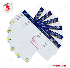 Carte d'embarquement personnalisée d'usine d'origine 120gsm-230gsm Billets d'avion Carte d'embarquement pour billets d'avion. - Product Image 4