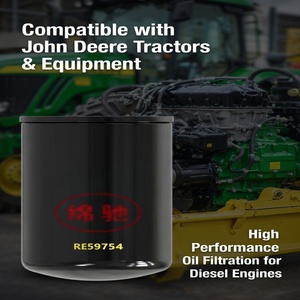 Filter Oli Pengganti Grosir Pabrik DZ118286 RE59754 RE59574 RE506178 LF3703 untuk Mesin Traktor Excavator John Deere - Product Image 4