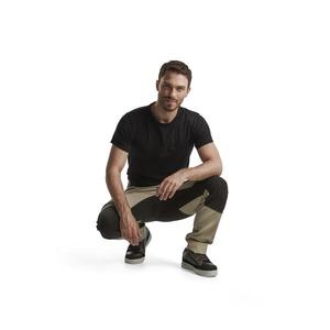 BLAKLADER - 145918452799C58 Service <b>trousers</b> with <b>stretch</b> Stone/<b>Black</b> - EAN 7330509500620 WORK <b>TROUSERS</b> CARGO WORK <b>TROUSERS</b> - Product Image 4