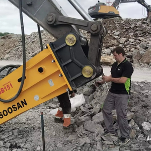 โซซานเบรกเกอร์ไฮดรอลิก SB151ผลิตภัณฑ์ตัวเครื่องหลักมีการรับประกันหนึ่งปีรวมคุณสมบัติมาตรฐานแล้ว - Product Image 1