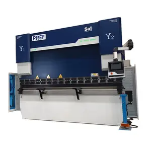 Marca Pref 100t4000 DA58T System Máquina dobladora de metal Freno de prensa de alta capacidad para una formación de metal eficiente