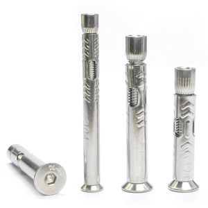 สลักเกลียวขยายหัวหกเหลี่ยมสแตนเลส 304 ขนาด M6 M12 สำหรับงานหนัก - Product Image 2