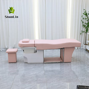 Salon-Spa Kunstleder-Shampoo-Liege mit Wasserzirkulation Umwandelbar in Massageliege Schwarz Multifunktional Thai-<span class=keywords><strong>Massage</strong></span> - Product Image 6