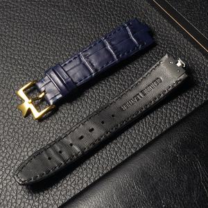 Correa de reloj de cuero genuino de lujo personalizada Jettda para <span class=keywords><strong>Vacheron</strong></span> <span class=keywords><strong>Constantin</strong></span> OVERSEAS Series 4500V 5500V de liberación rápida - Product Image 6