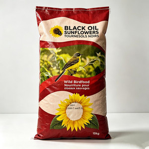 15Kg PP Woven Sack BOPP Film Lamination Full Color Print for <strong>Wild</strong> <strong>Bird</strong> <strong>Seed</strong> Sunflower Food Packing Bag - Product Image 1