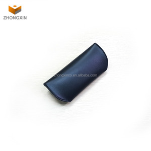 Noir logo <span class=keywords><strong>personnalisé</strong></span> <span class=keywords><strong>étui</strong></span> à lunettes en cuir pu lunettes de soleil petit boîtier <span class=keywords><strong>rigide</strong></span> - Product Image 4