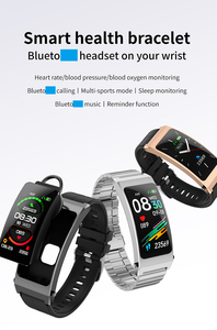 El más nuevo B7 PLUS Wrist BT Headset BT Calling music play Monitoreo DE SALUD Moda Deportes smartwatch Para Hombres Mujeres - Product Image 4