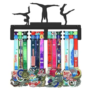 Wall Mount Medal Display Frame Gymnastics Medal Hanger Suitable for Medals Earned Through Gymnastics