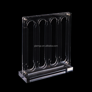 Großhandel Transparenter Moderner Präsentationsständer Küchenzubehör Aufbewahrungsregal Kapsel-Organizer Acryl Kaffeekapselhalter - Product Image 6