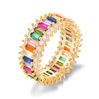 Vente en gros de bagues de luxe en Zircon, bagues de Couple, de fiançailles, de mariage, personnalisées