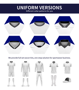 Tùy Chỉnh Thoáng Khí Đội Bóng Đá <span class=keywords><strong>Kit</strong></span> Bán Buôn Giá Câu Lạc Bộ Jersey Đào Tạo Bóng Đá Đồng Phục Chàng Trai Và Nam Giới - Product Image 5