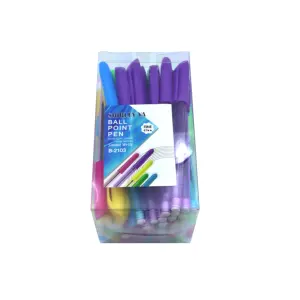 Tip Size 0.7mm Custom Ball Point Pen for School Student Black Blue Plastic Pens Office & School Pen 10 Ctns BP019