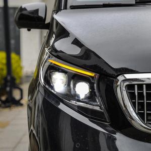 For Vito 16-23 <b>Headlight</b> Assembly <b>LED</b> Lens Daytime Running Lights 12V Replacement 12V <b>LED</b> <b>Headlights</b> for Vito 16-23 <b>Headlight</b> As - Product Image 2