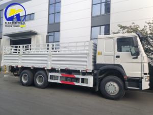 2025 tout nouveau 10 roues Transport clôture camion prix Sinotruk HOWO 6x4 boîte Cargo camions Van - Product Image 3