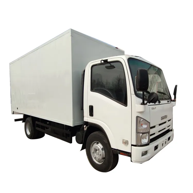 Motor Isuzu japonês Van Comprando novo Caminhão Van Para Venda