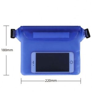 Transparent <b>Beach</b> Pool Phone Pouch <b>Accessories</b> Dry Waterproof Pvc Waist Bag for Swimming Snorkeling - Product Image 2